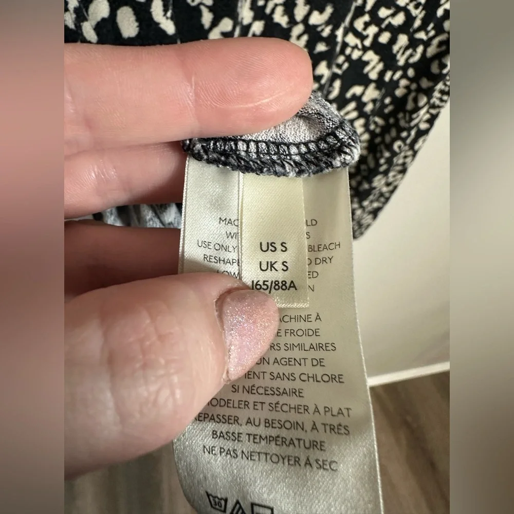 Free People Marsaille Dress Black Combo With Cutout - Picture 9 of 10